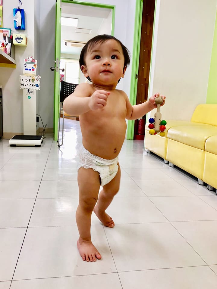 1歳6か月児(移動運動の確認)