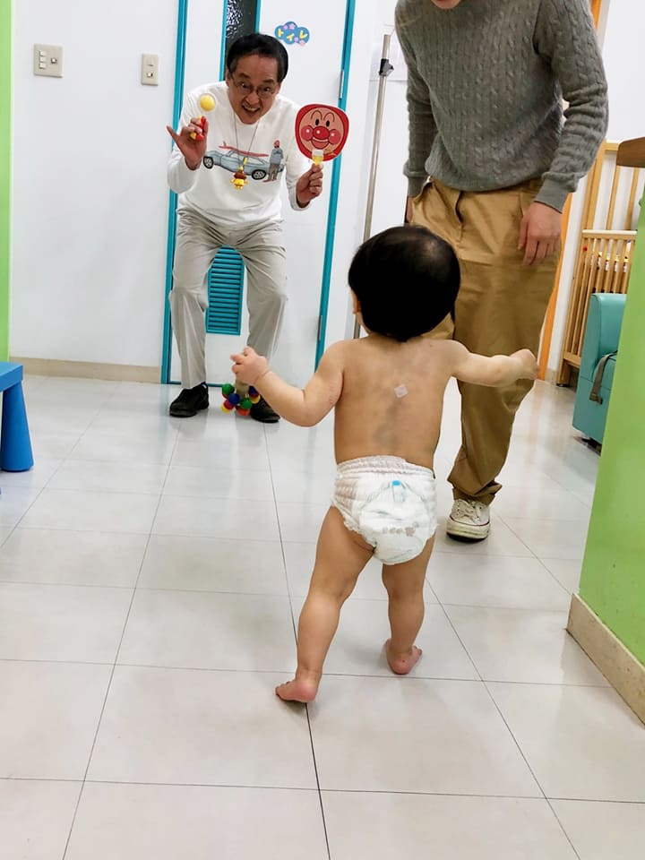1歳6か月児(移動運動の確認)