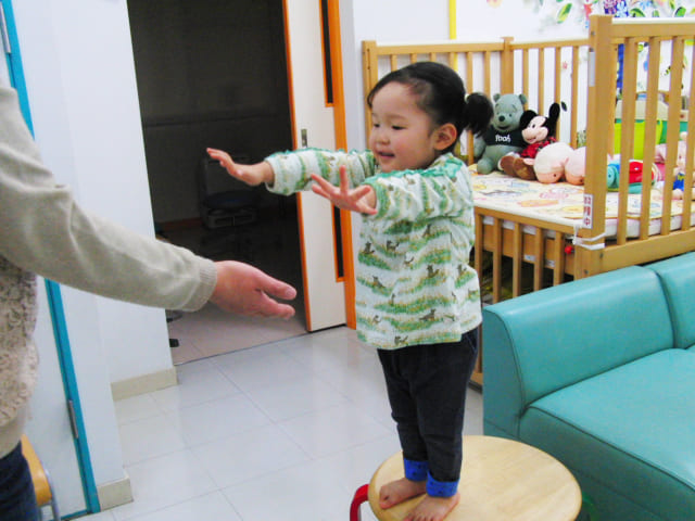 3歳(運動発達の確認)